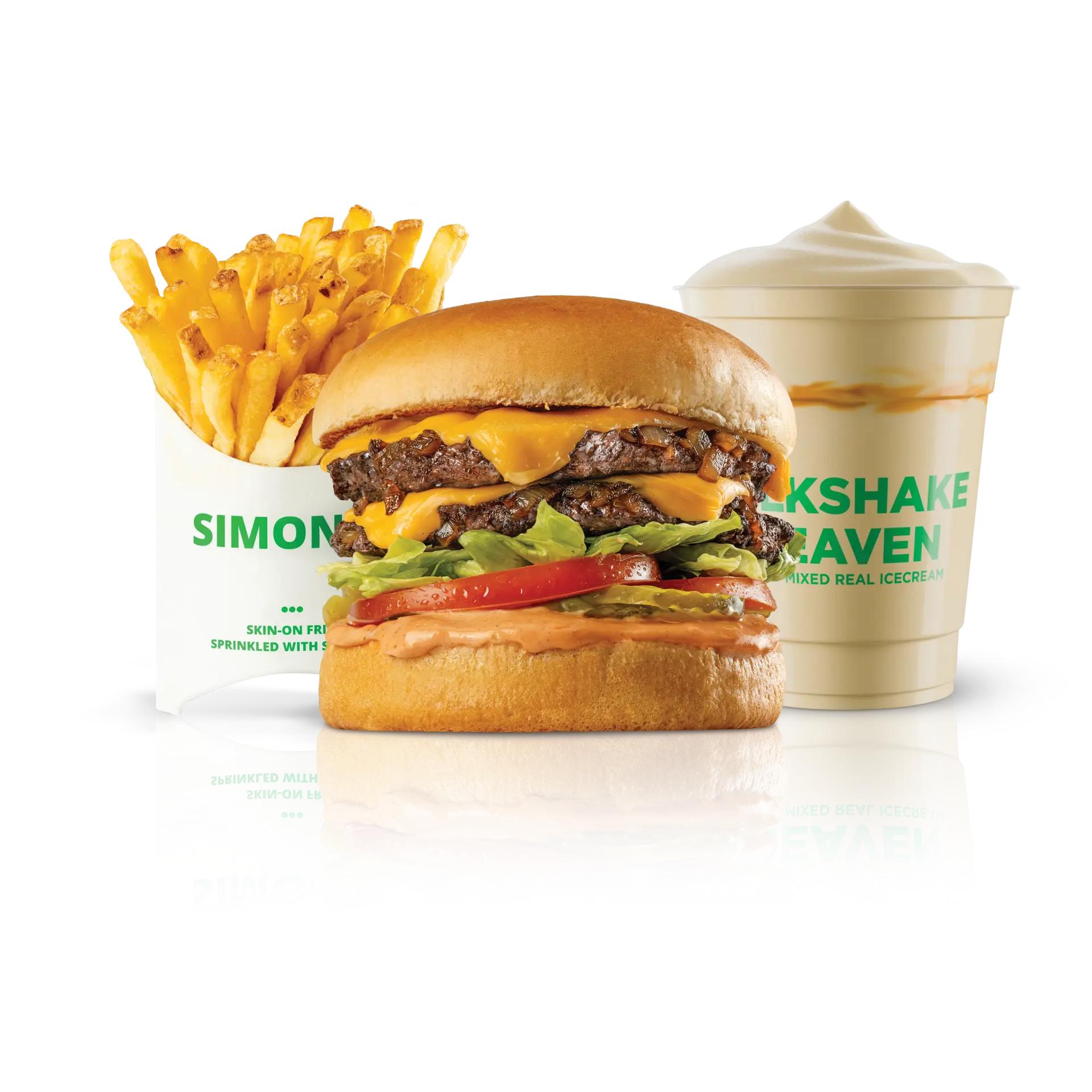 Simon's menu