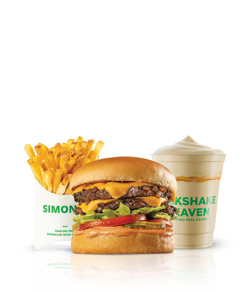 Simon's menu